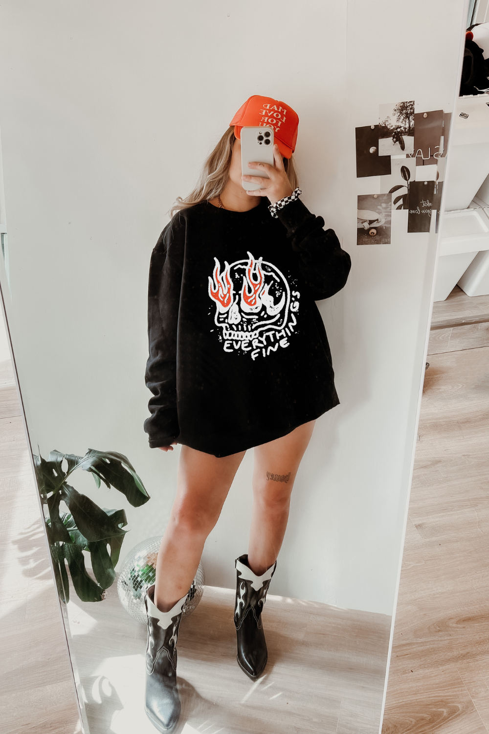 Everythings Fine Crewneck