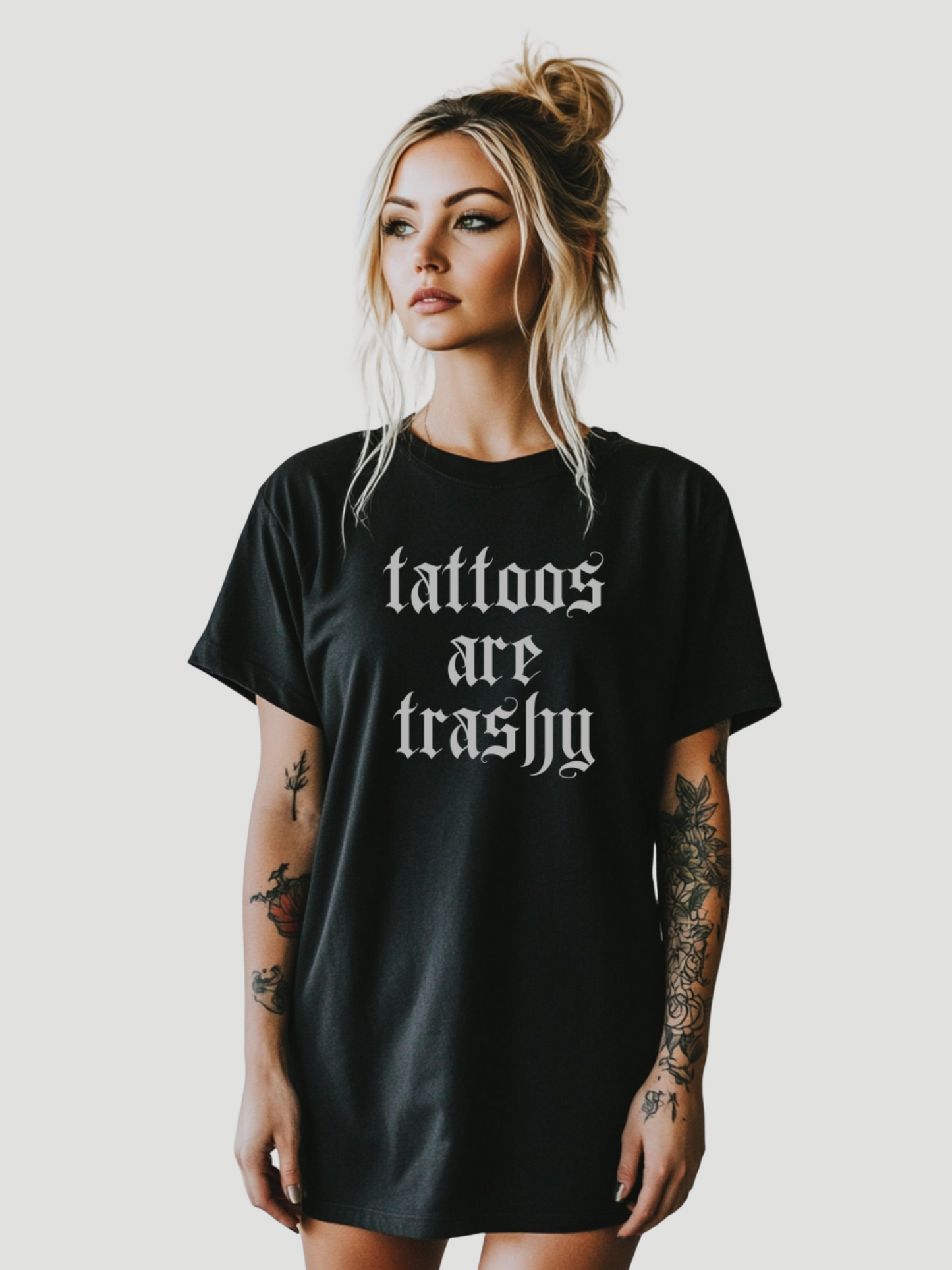 TATTOOS ARE TRASHY | TEE