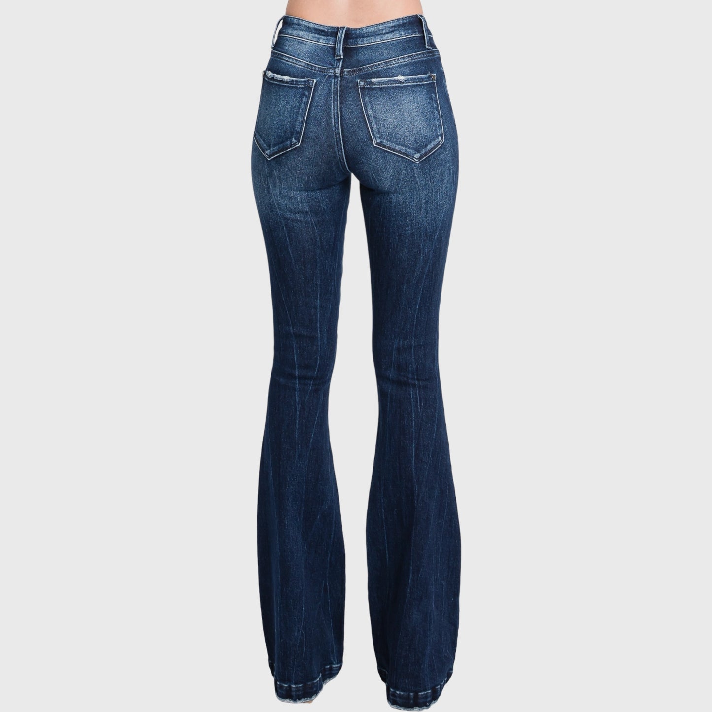 Heartbreak Highway Dark Wash Flare Jeans