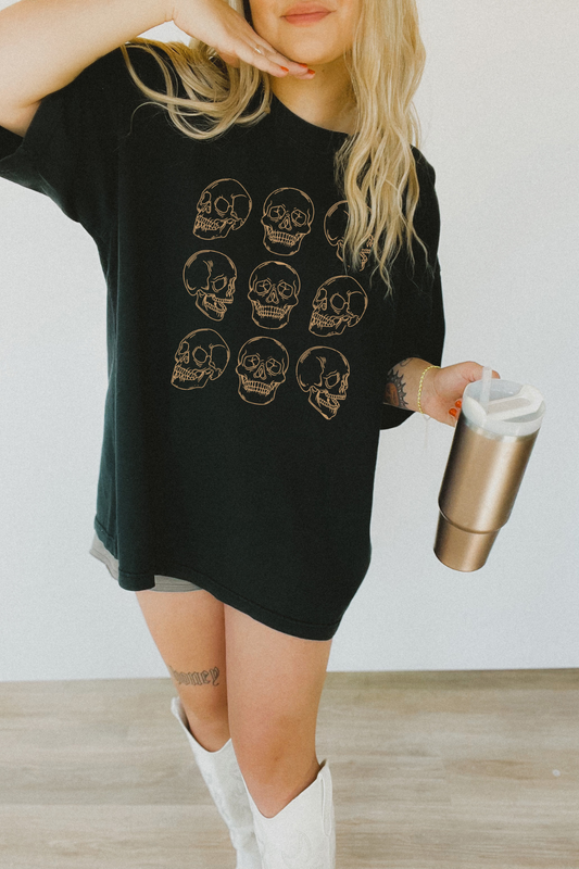 Neutral Skulls Tee