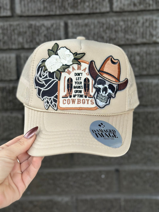 Mamas Don't Let Your Babies Trucker Hat || *READY TO SHIP*