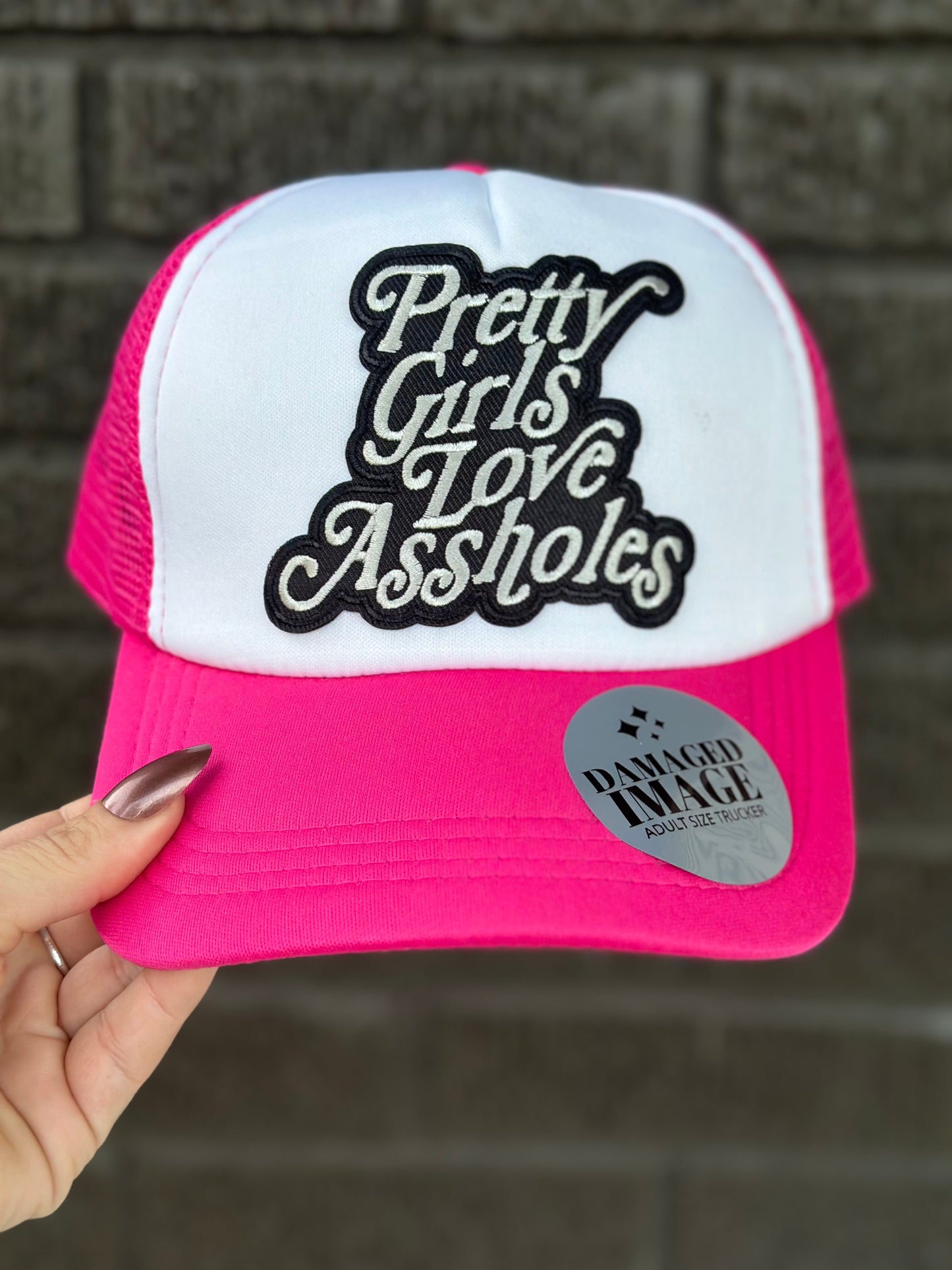 Pretty Girls Love Assholes TRUCKER || *READY TO SHIP*