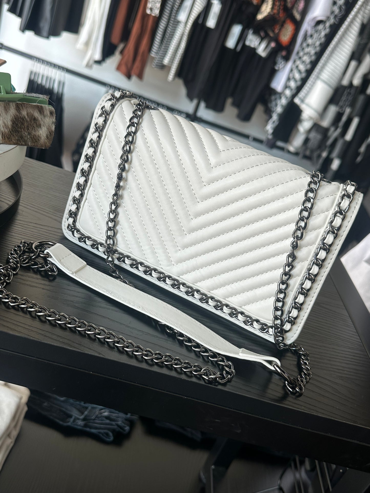 Midnight Luxe Leather Crossbody